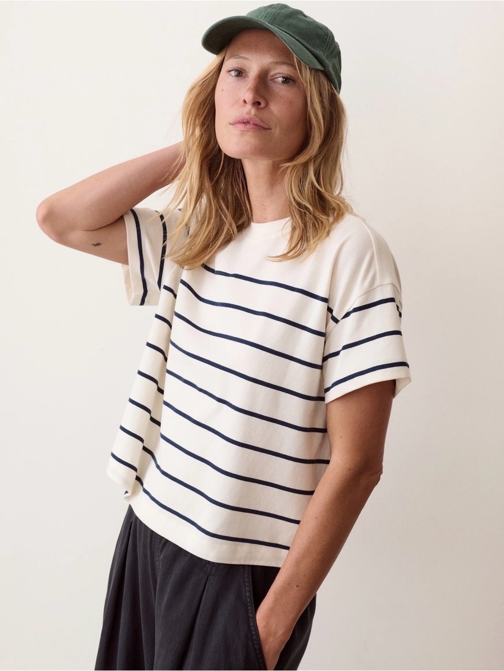 Marine layer 
Dream Jersey Crew Tee